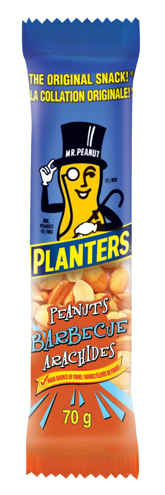 Planters BBQ Peanuts Tube