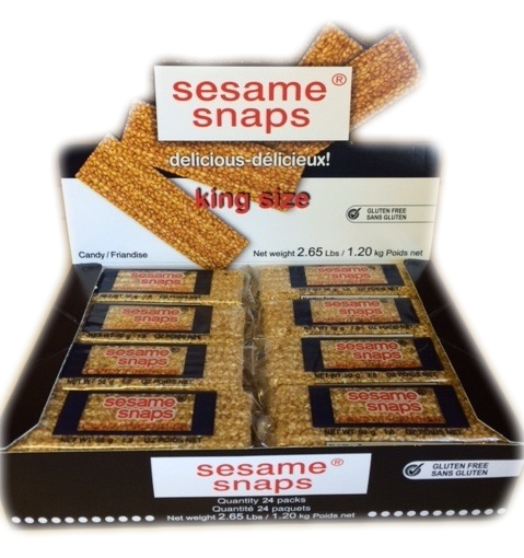 King Sized Sesame Snaps (Box of 24)