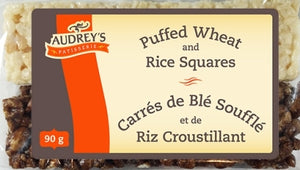Audrey's Crispy Rice & Puffed Wheat Square